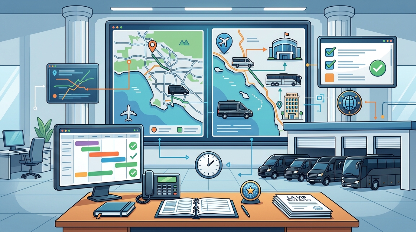 Luxury Group Transportation in Southern California: Booking & Ch