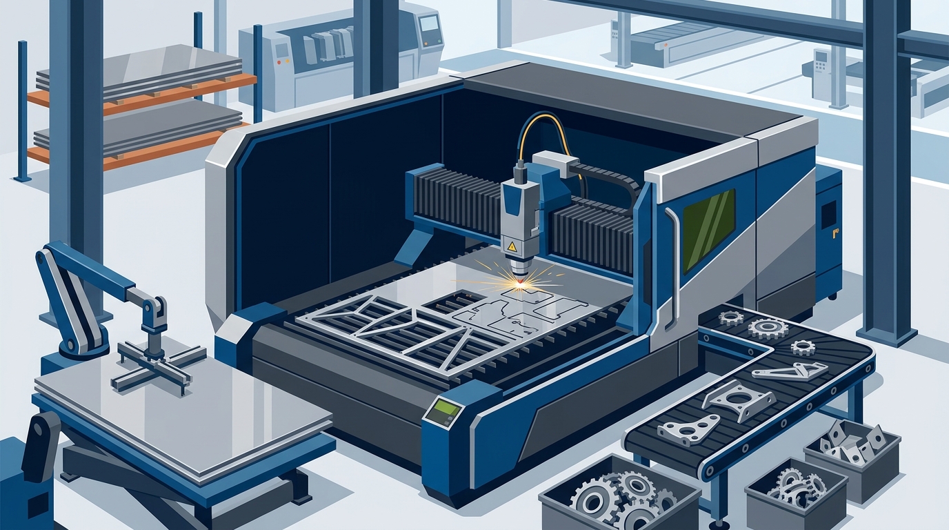 High-Wattage Laser Systems: Key Features for Industrial Cutting