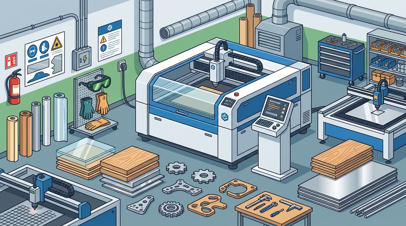 Best Laser Cutting Machines for Beginners in Manufacturing