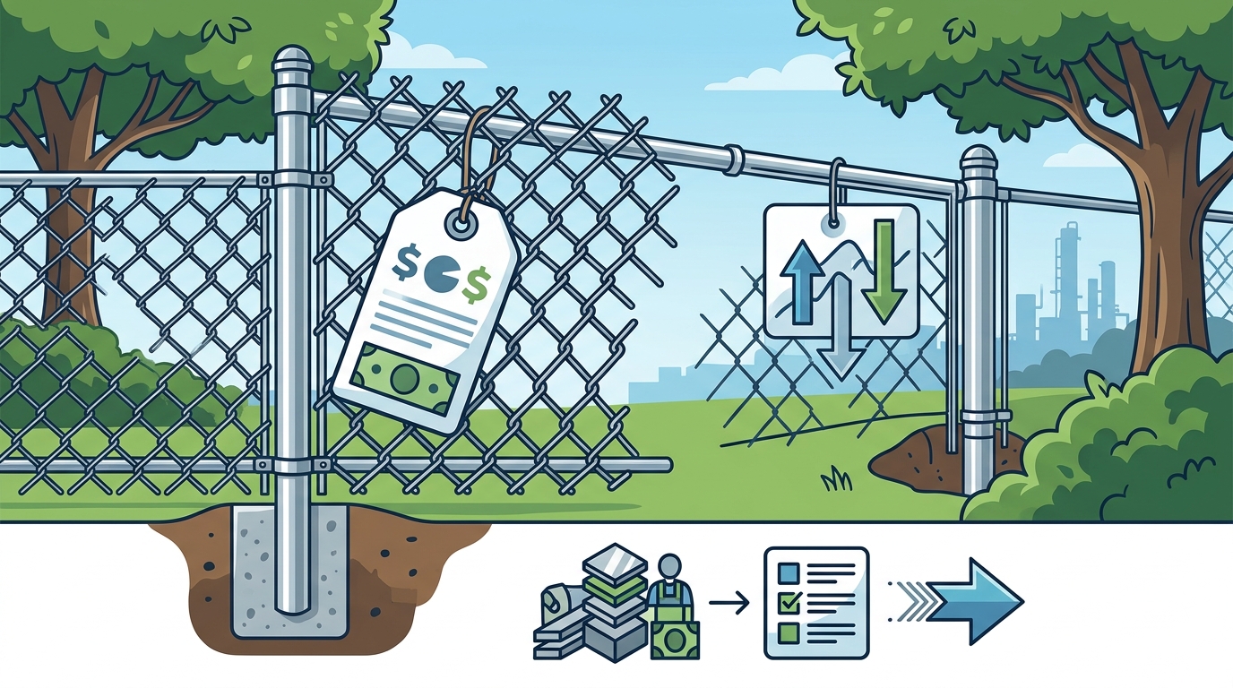 Chain Link Fence Cost in Southeast Texas: 2026 Pricing Guide