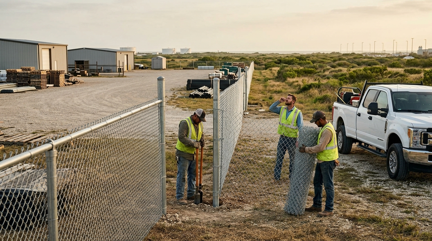 Small Business Fence Installation Costs in Matagorda County