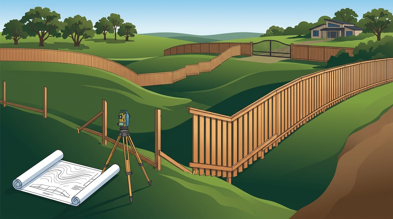 Best Fences for Uneven Terrain in Fort Bend County