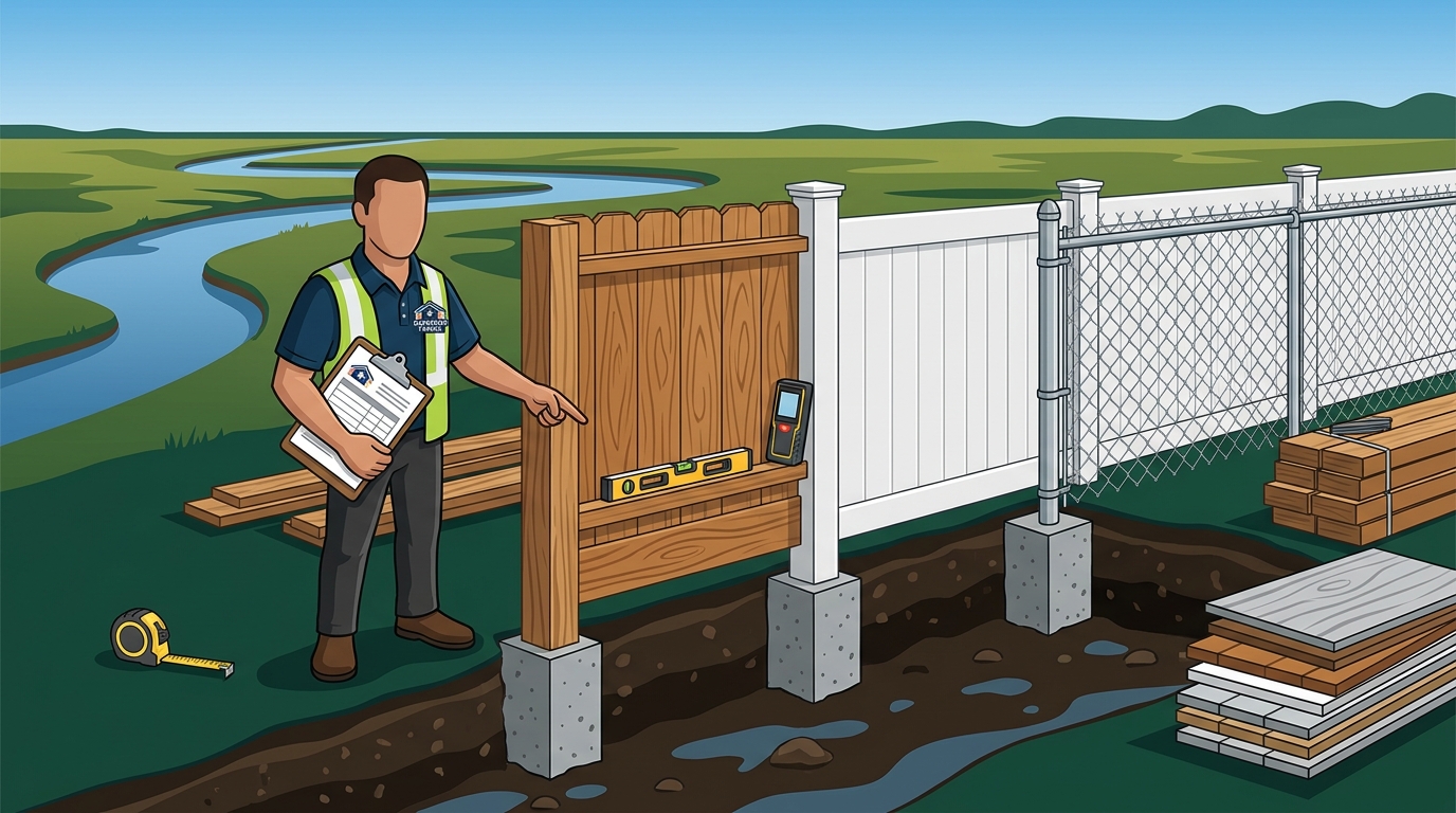 Free Fence Estimates in Brazoria County: Cost & Guide