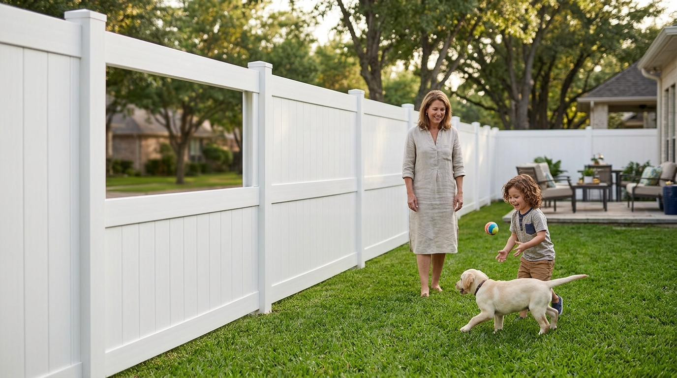 Benefits of Vinyl Fencing for Residential Properties