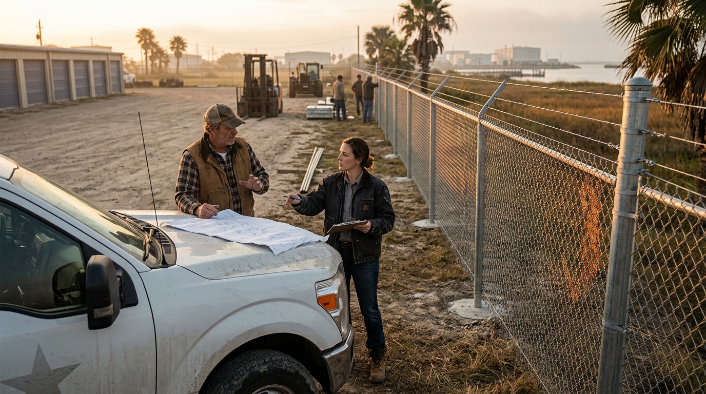 Small Business Fence Installation Cost in Matagorda County