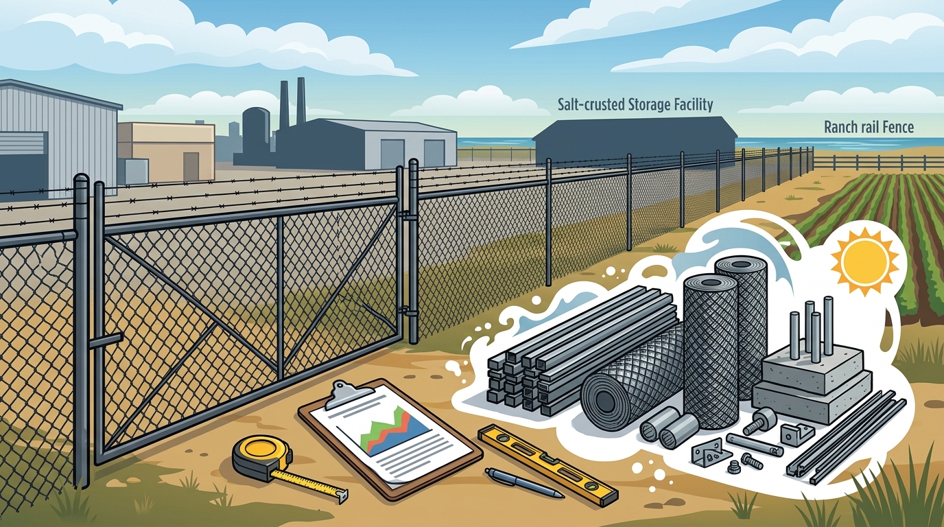 Small Business Fence Installation Cost in Matagorda County