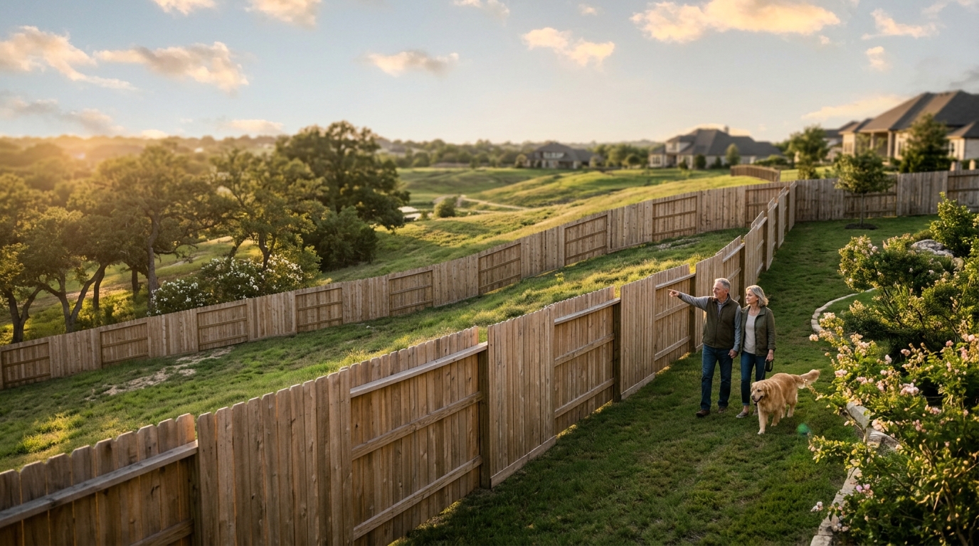 Best Fence Options for Uneven Terrain in Fort Bend County