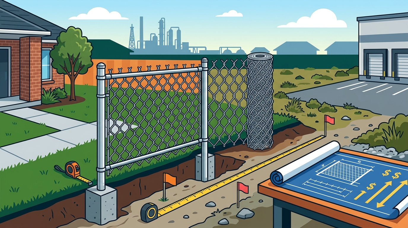 Chain Link Fence Cost in Southeast Texas: 2026 Pricing Guide