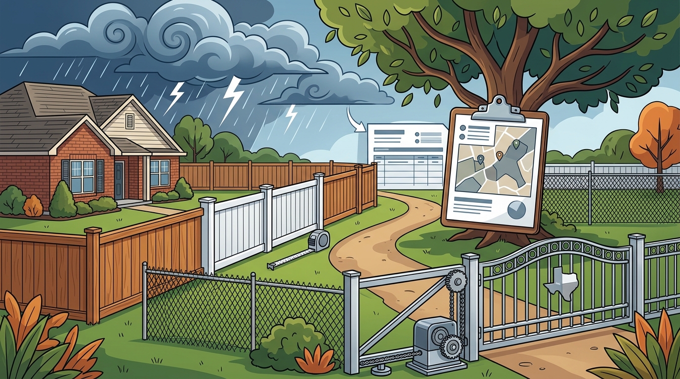 Free Residential Fence Estimates in Brazoria County, TX