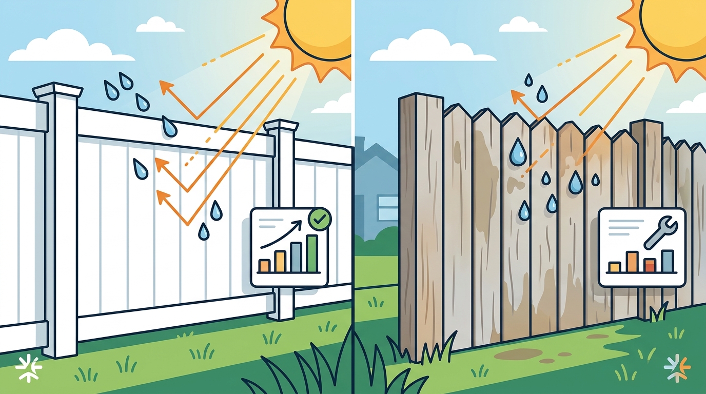 Vinyl Fencing Benefits for Homes: Durability, Cost & Aesthetics