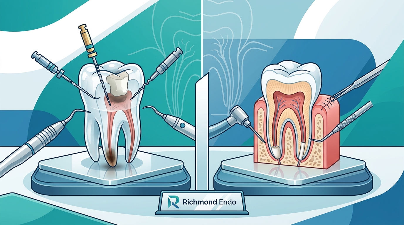 Root Canal Retreatment vs. Surgery: Which Is Right for You?