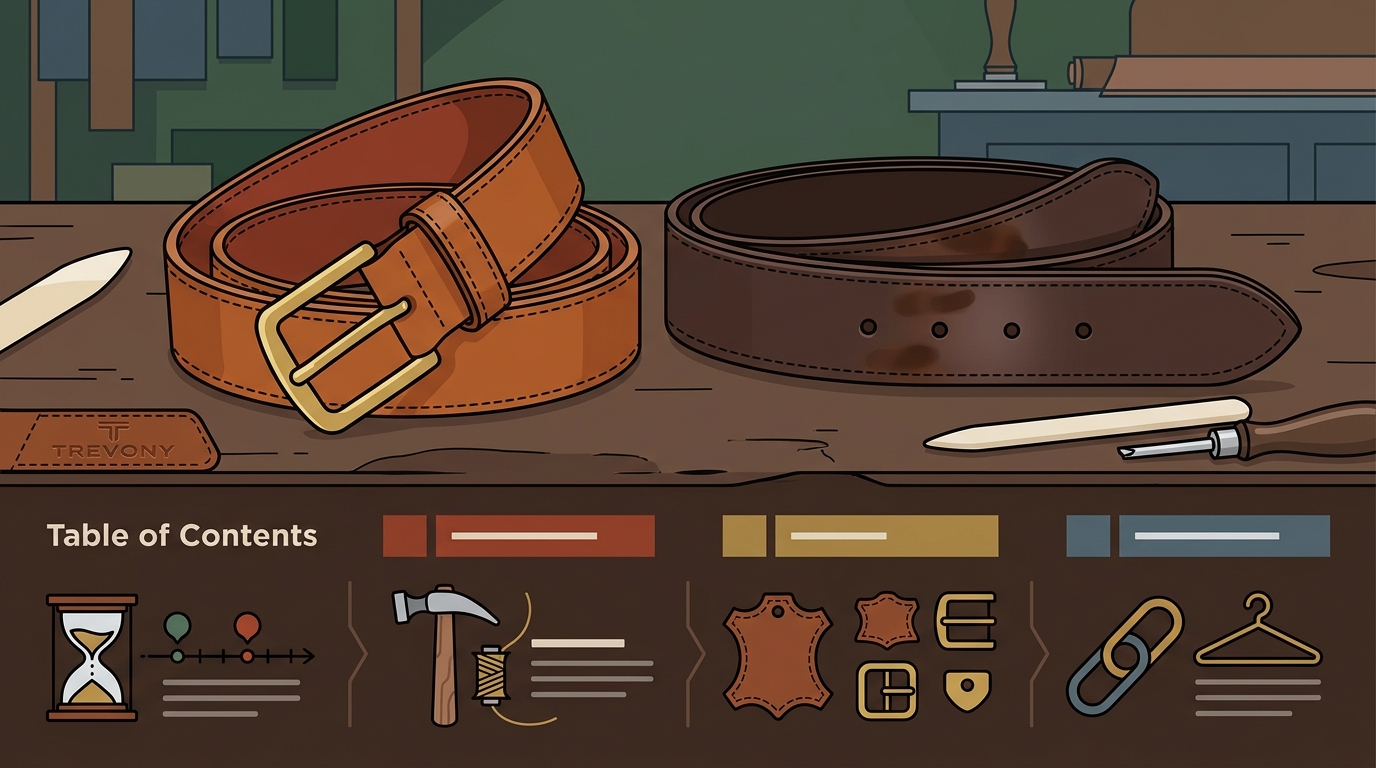 Timeless Belt Designs for Men and Women | Trevony