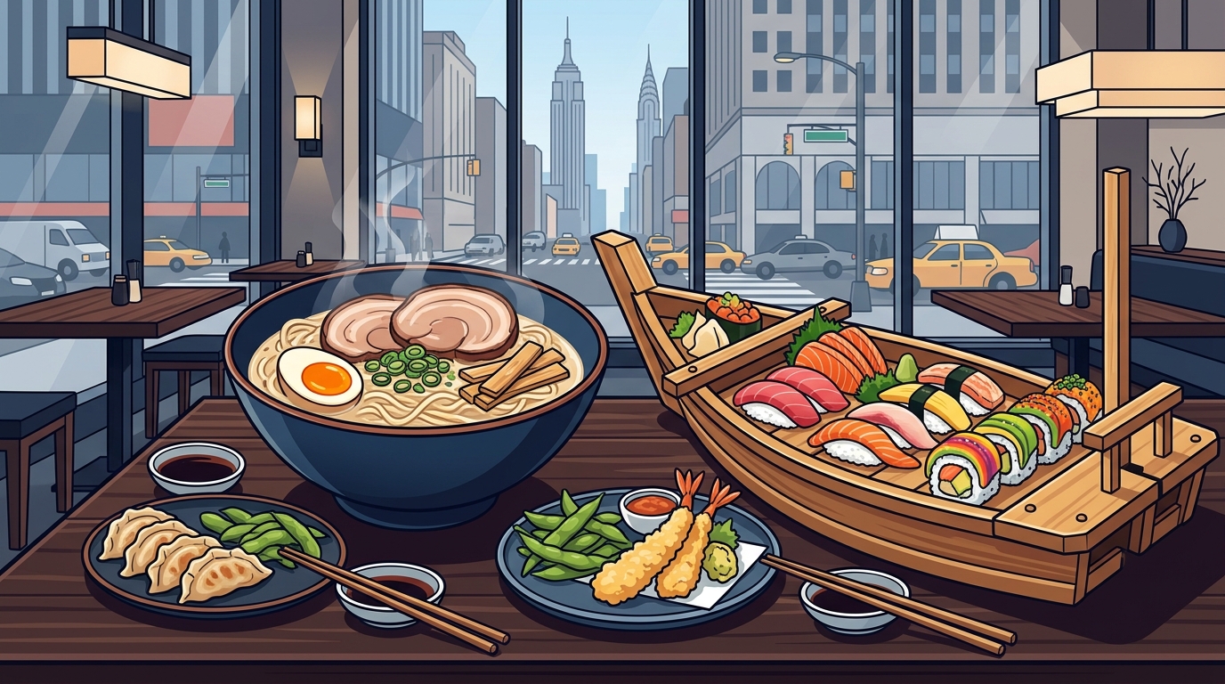 Top-Rated Ramen & Sushi in Midtown Manhattan: Zen Ramen & Sushi
