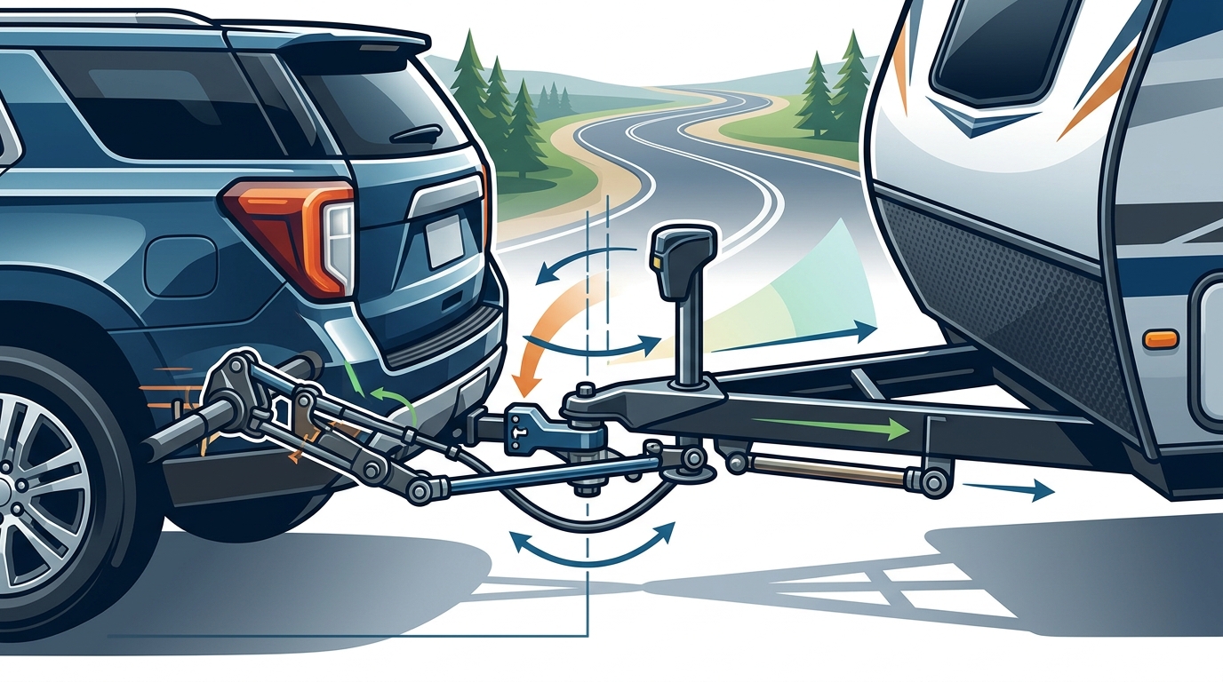 Stop Travel Trailer Sway: The ProPride 3P® Physics Solution