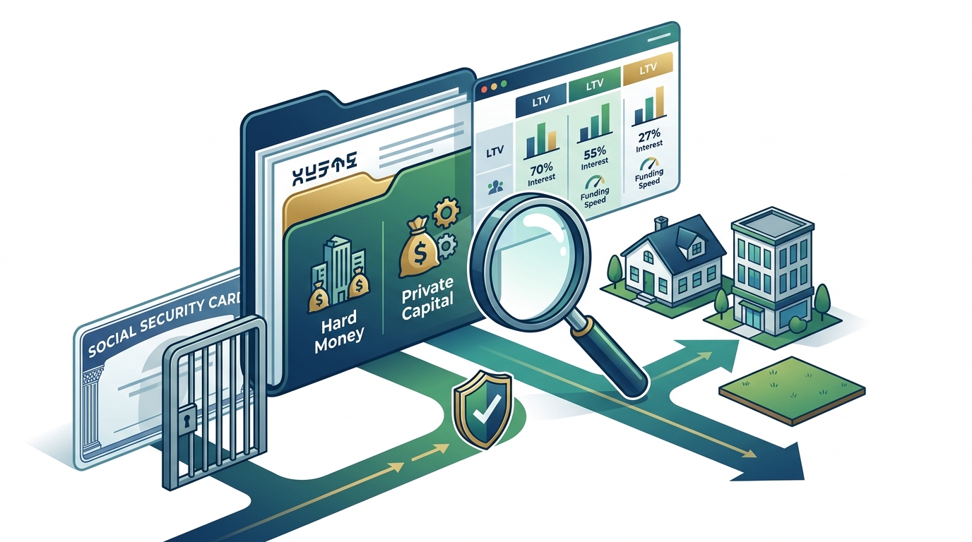 Compare Loans Without SSN: Hard Money & Private Capital Options