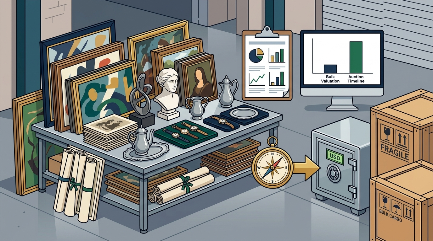 Selling an Entire Art Collection to a National Buyer