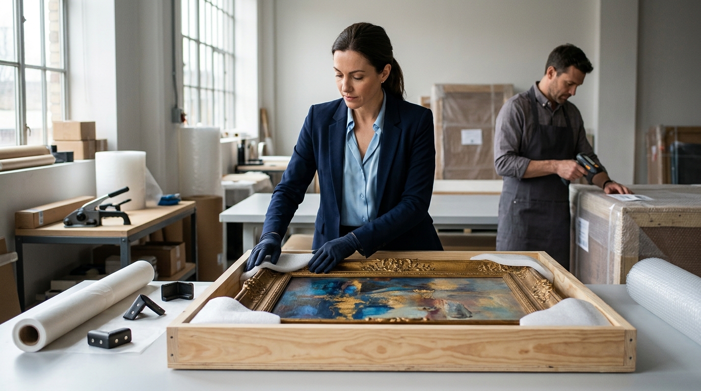 How to Safely Ship Expensive Art to Buyers
