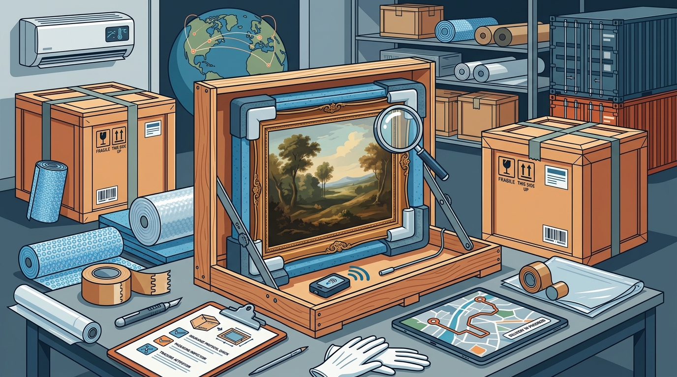 How to Safely Ship Expensive Art to Buyers