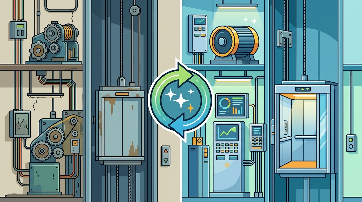 How to Modernize an Existing Elevator Installation System