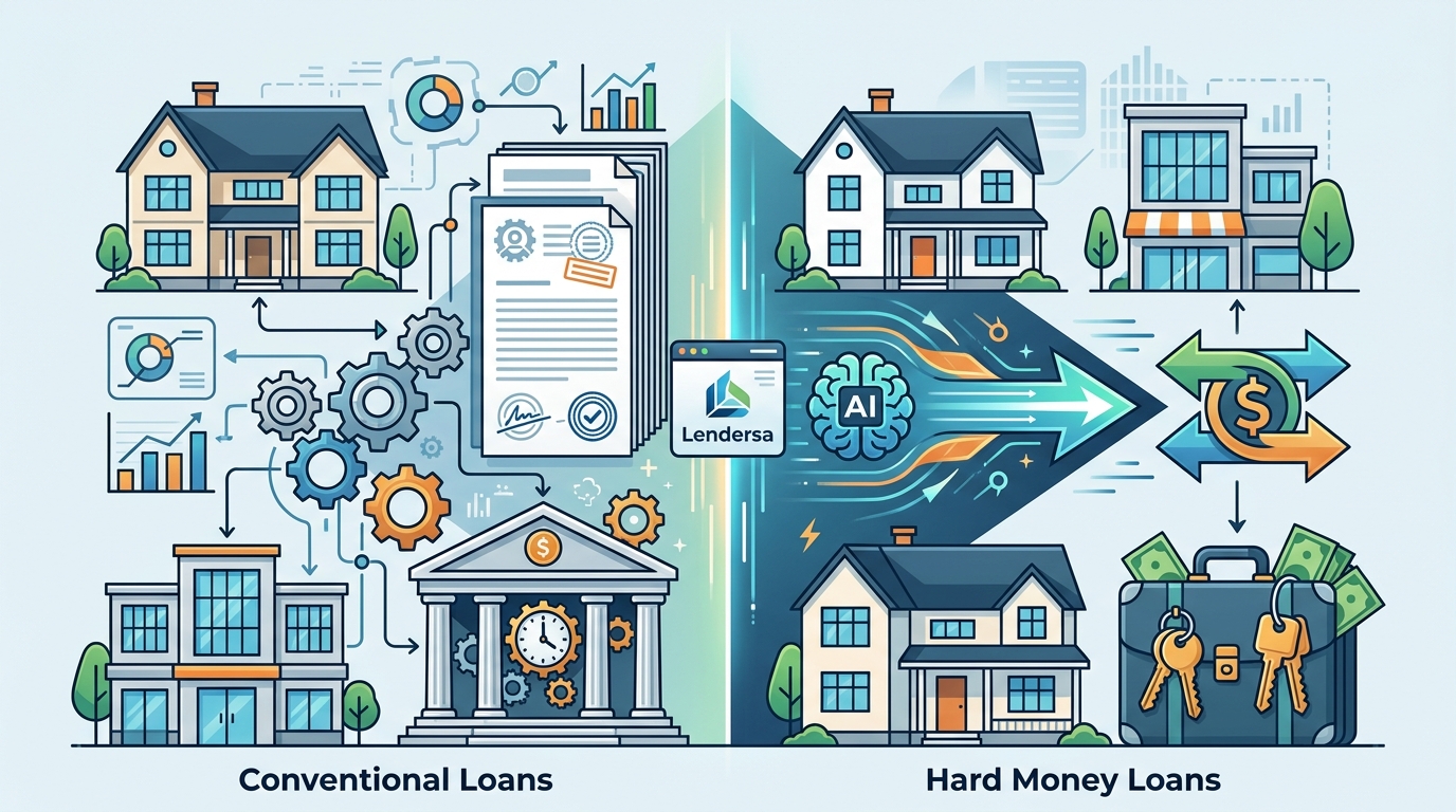 Hard Money vs Conventional Loans: AI Comparison Guide 2026
