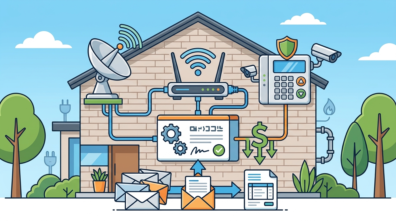 Bundle Satellite, Internet & Security Services: The Ultimate 202