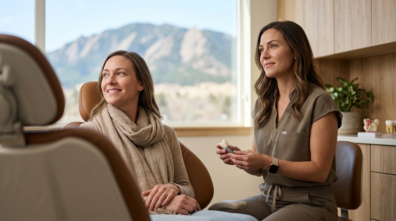 Holistic Dental Implants Near Boulder | Mindful Dentistry