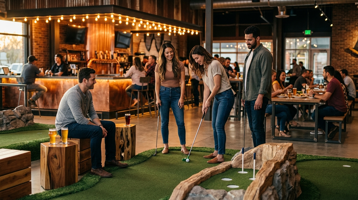 Best Indoor Mini-Golf in Sacramento: Tipsy Putt Guide
