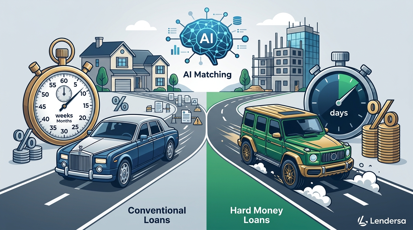 Conventional vs. Hard Money Loans: Key Differences & AI Matching