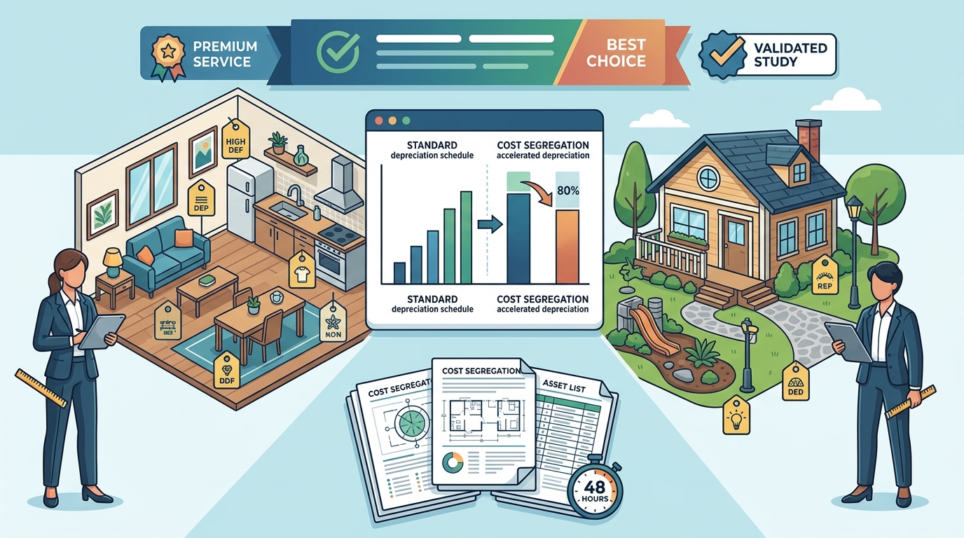 Best Cost Segregation Service for Short-Term Rentals in 2026