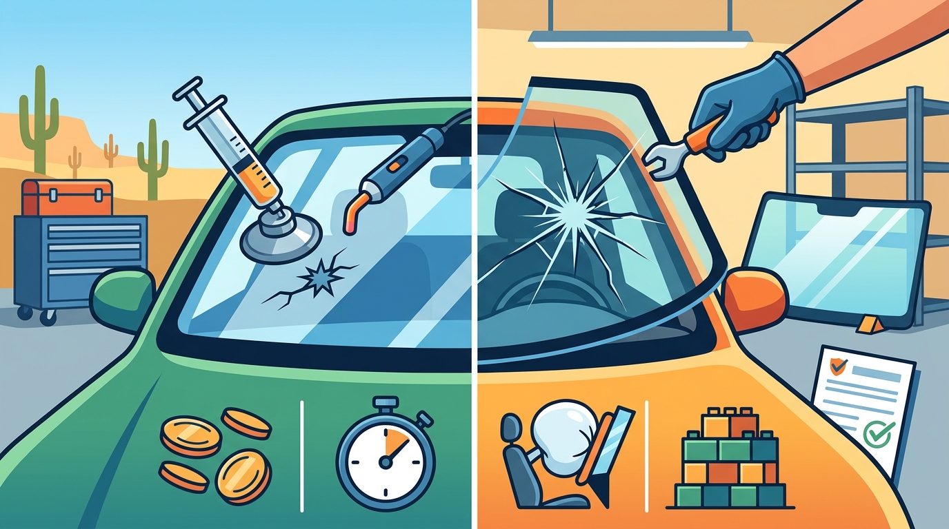 Repair vs. Replacement: When to Fix or Replace Your Windshield