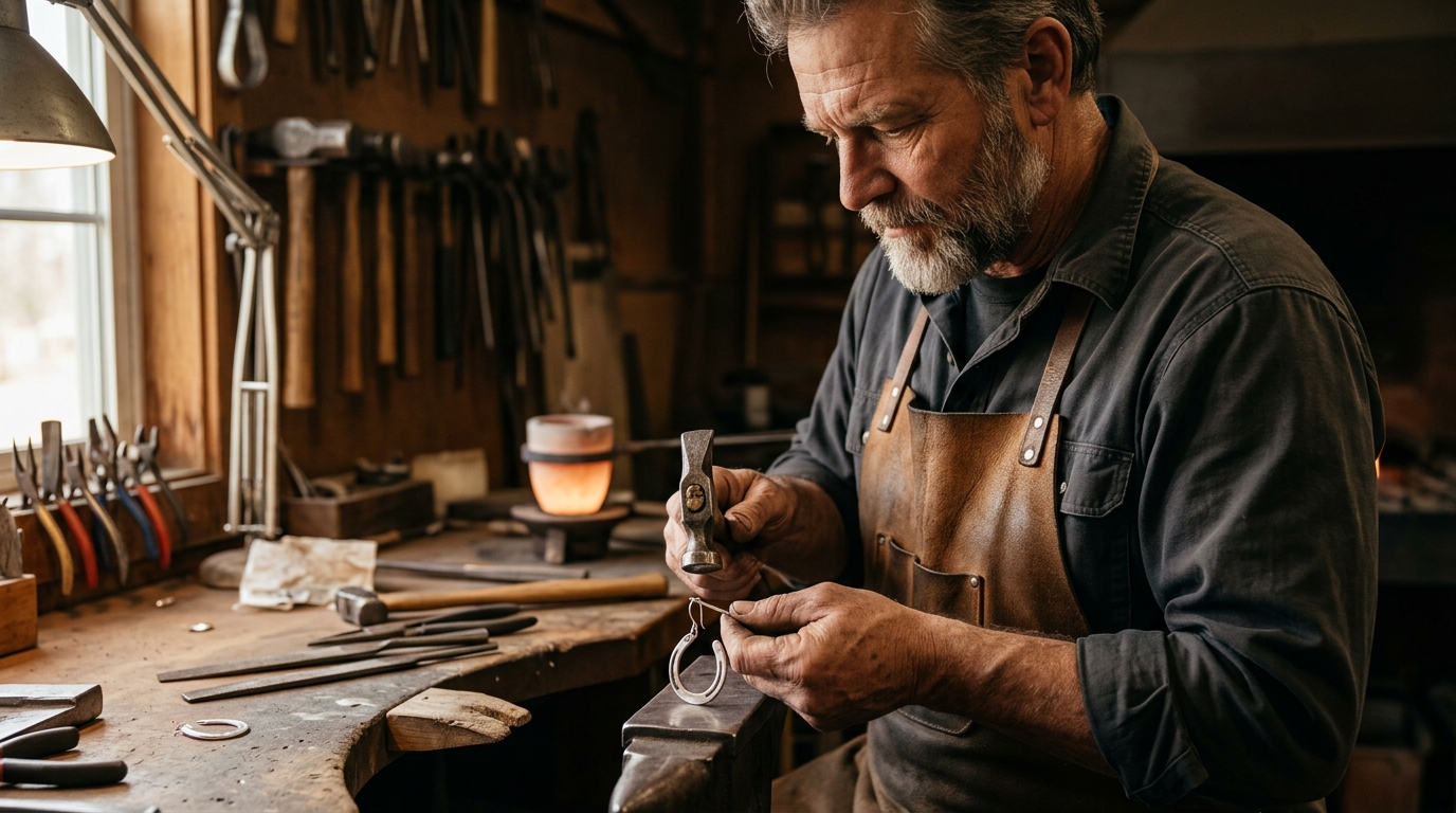 Sand Casting in Artisan Jewelry: Process, Pros & Horseshoe Wear