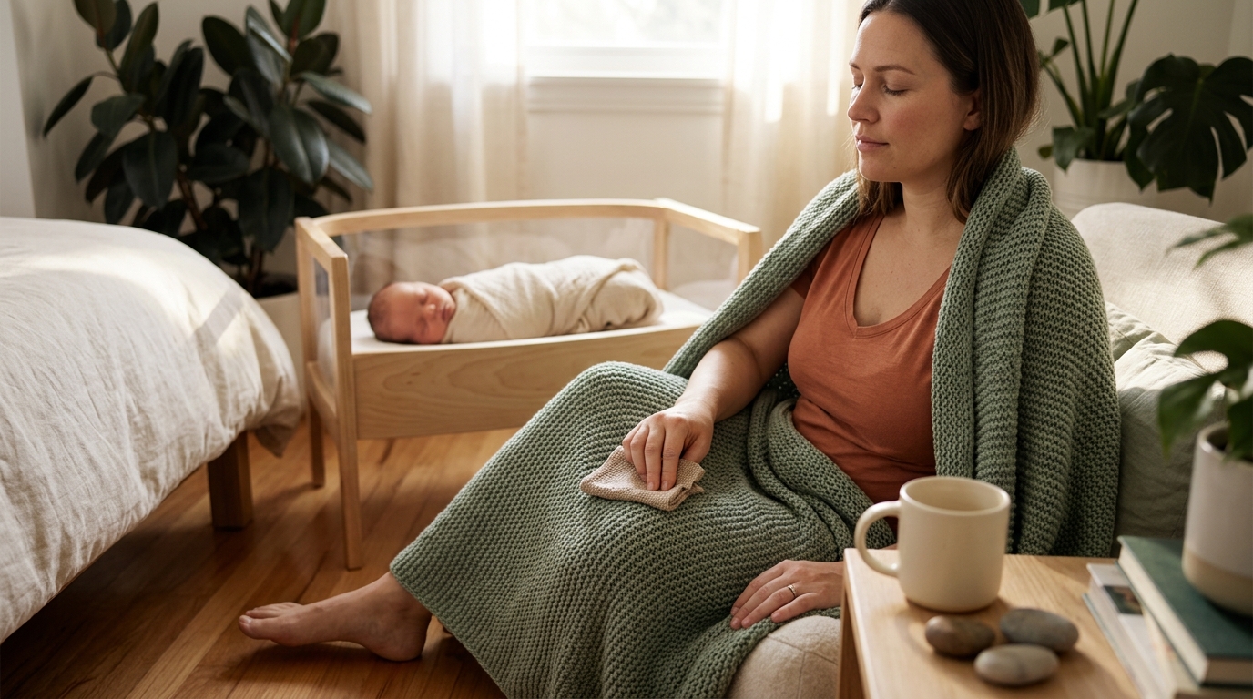 Effective Grounding Exercises for Overwhelmed New Mothers