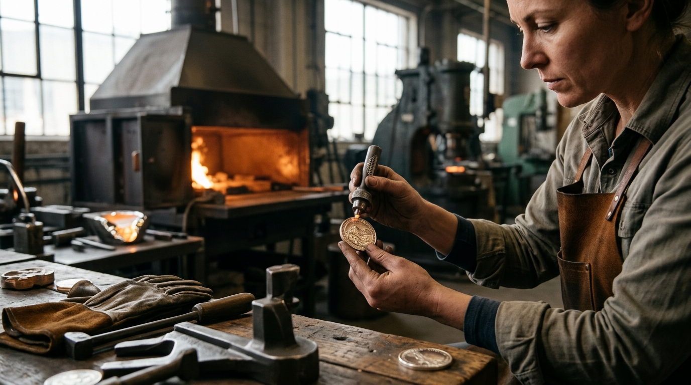 Who Manufactures Custom Medallions and Commemorative Coins?