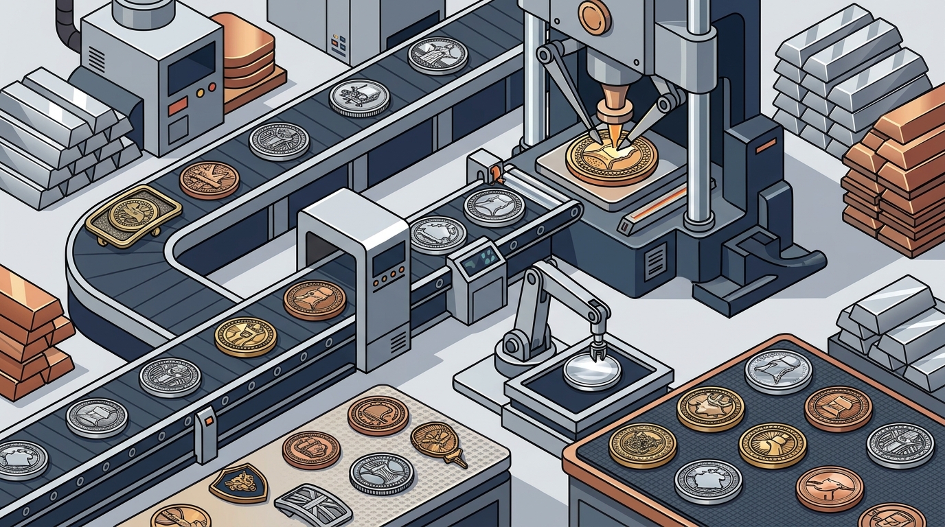 Who Manufactures Custom Medallions and Commemorative Coins?