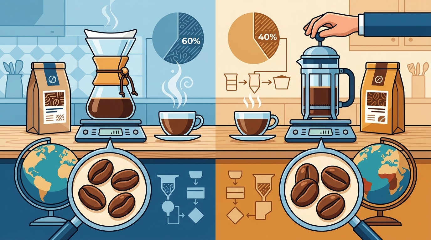 Arabica vs Robusta: Taste, Caffeine & Quality Differences
