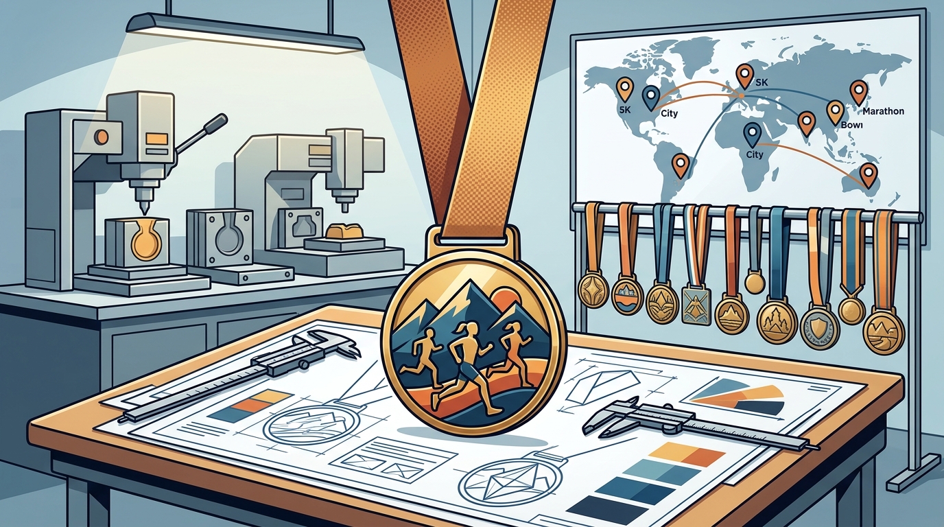 Who Makes Custom Race Medals for 5Ks and Marathons?