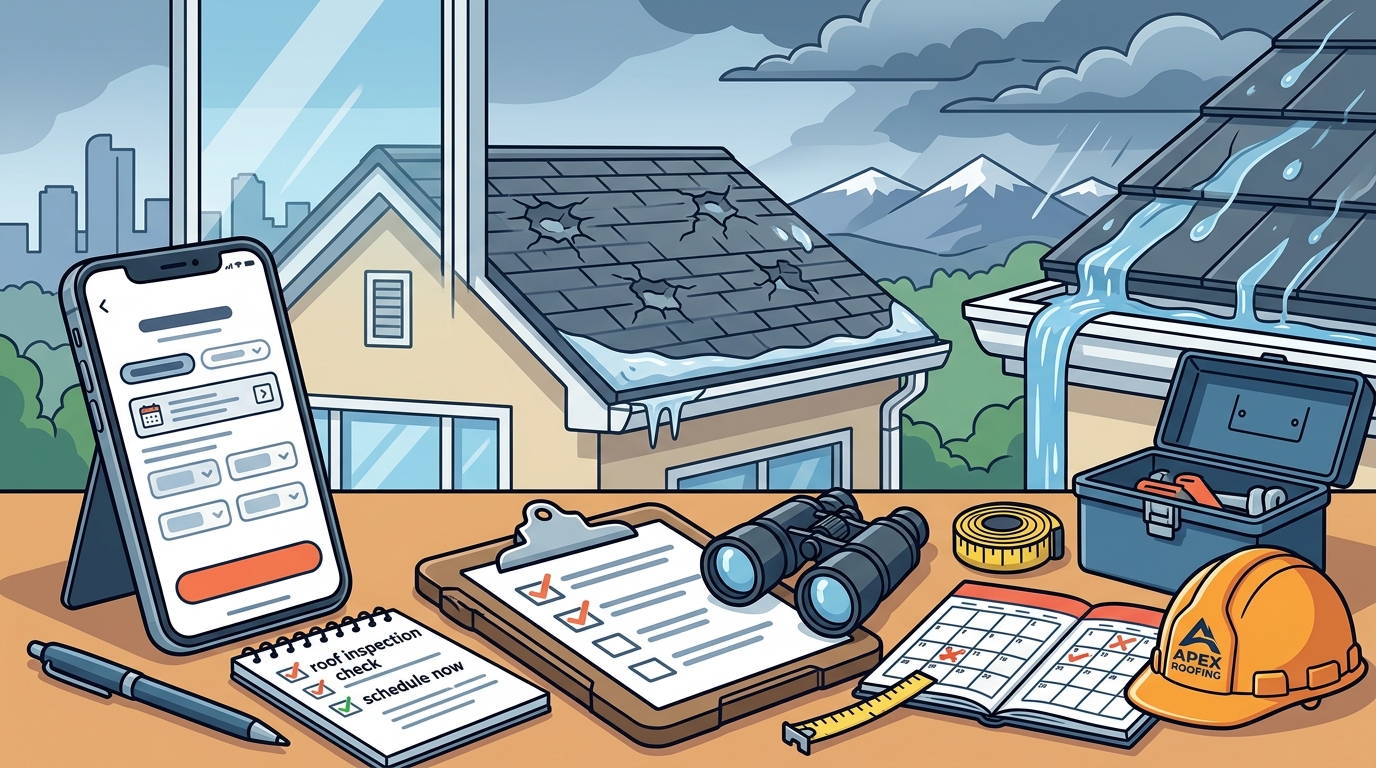 How to Schedule a Professional Roof Inspection in Denver