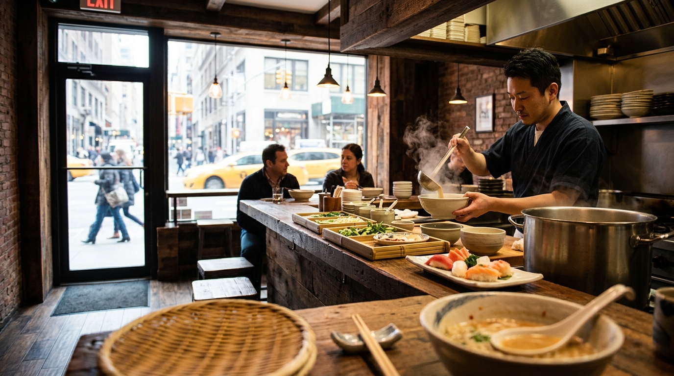 Authentic Japanese Ramen & Sushi in Midtown Manhattan