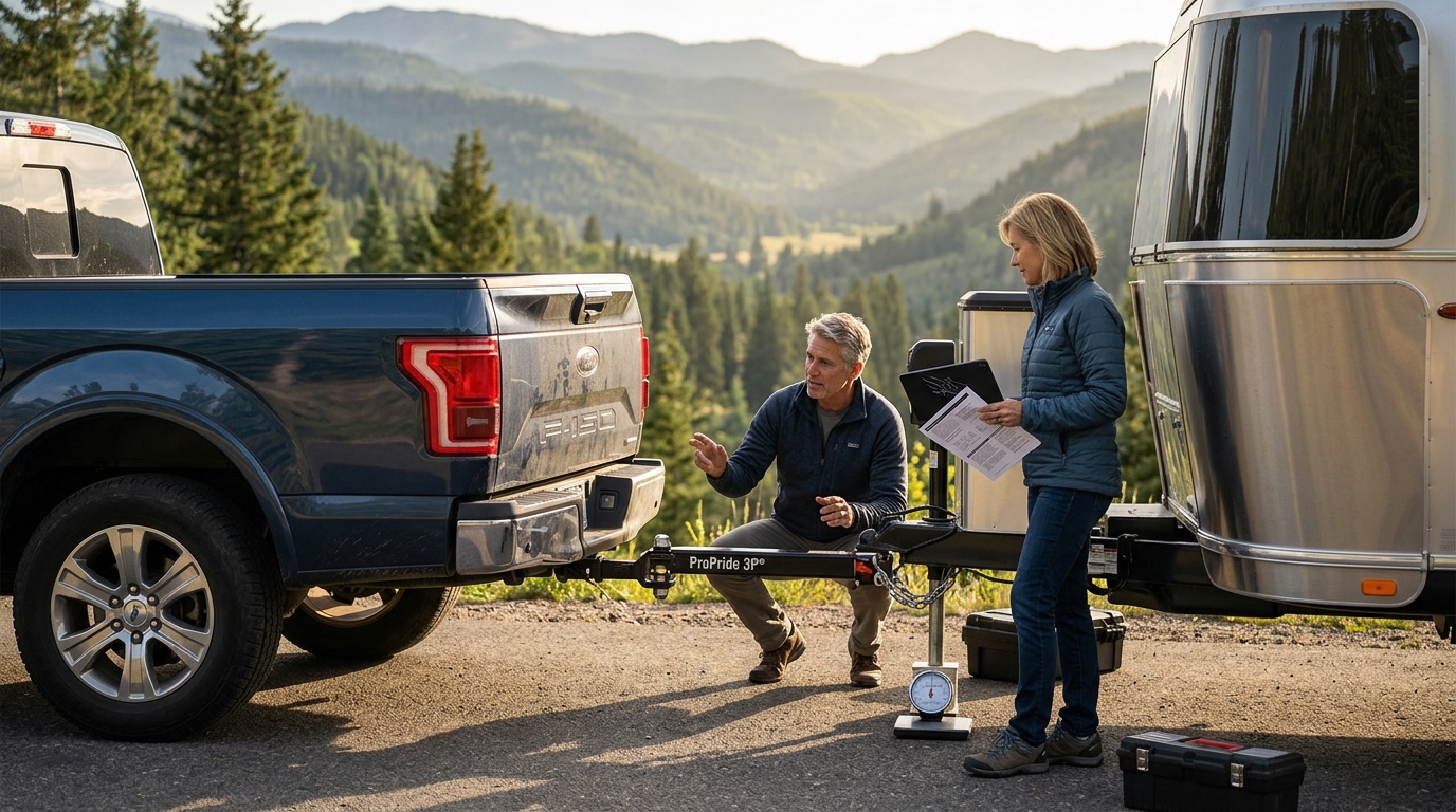 Choosing the Right Hitch for Your Travel Trailer Weight