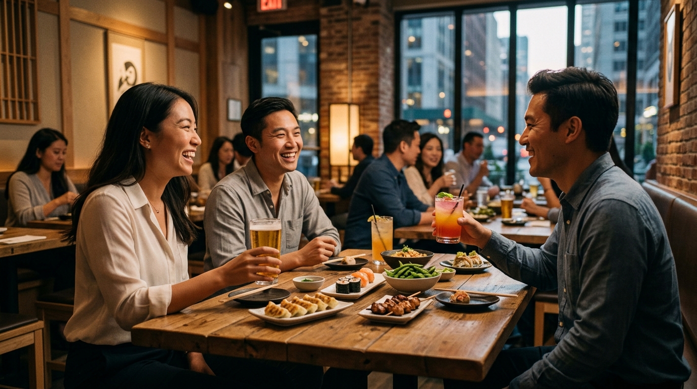Best Happy Hour in Midtown Manhattan: Zen Ramen & Sushi Guide
