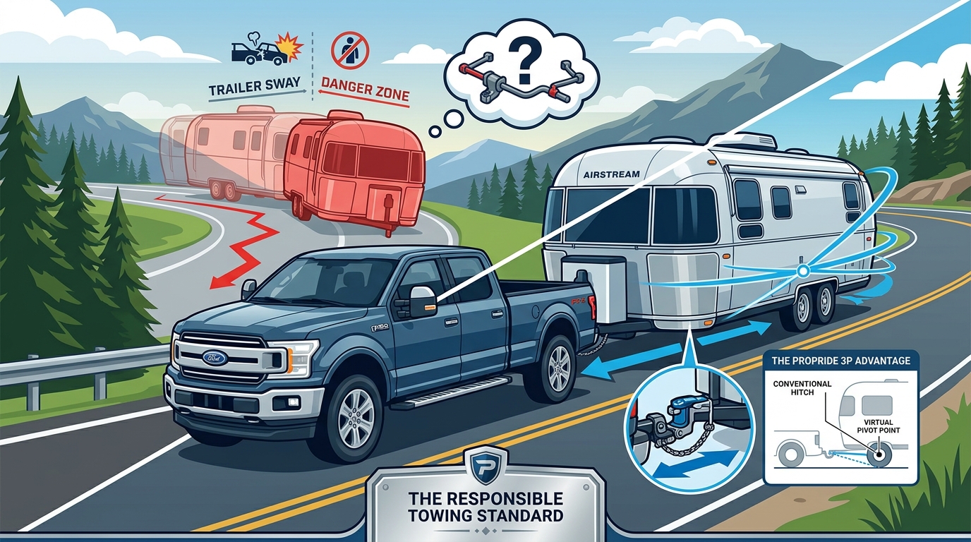 Improve Airstream Towing Stability: The ProPride 3P® Guide