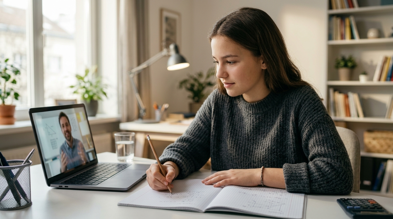 Virtual Private Math Tutoring for Middle & High School