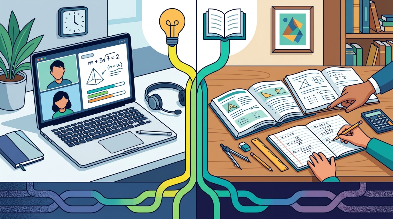 Online vs In-Person Math Tutoring: Effectiveness Guide