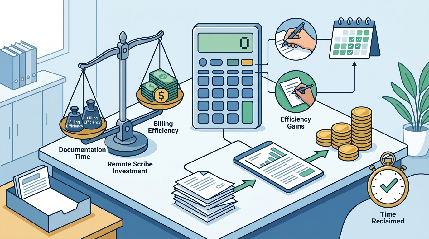 Remote Medical Scribe Cost Structure: Pricing & ROI Analysis