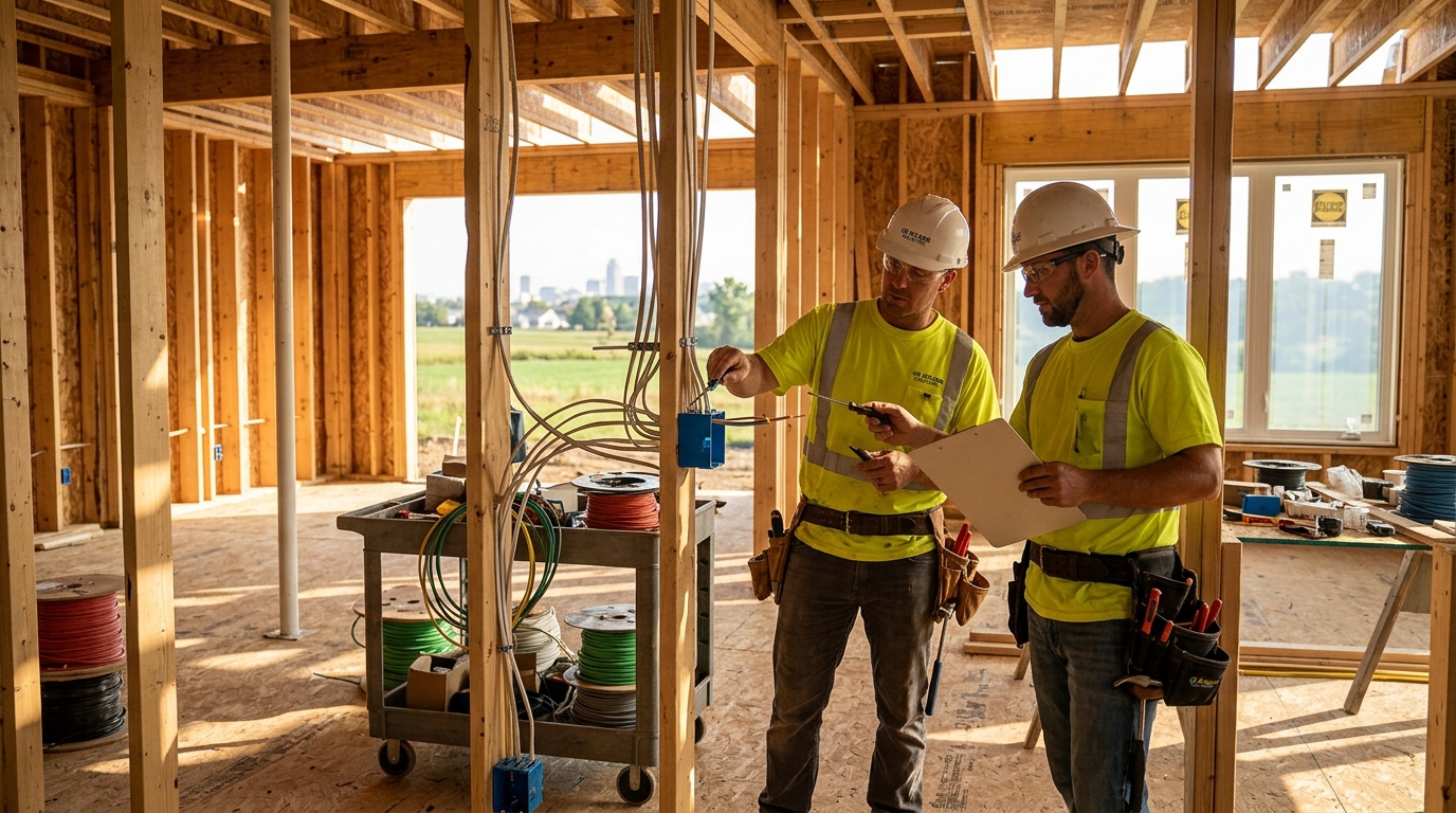 Who Handles Electrical Work for New Construction in Rochester NY