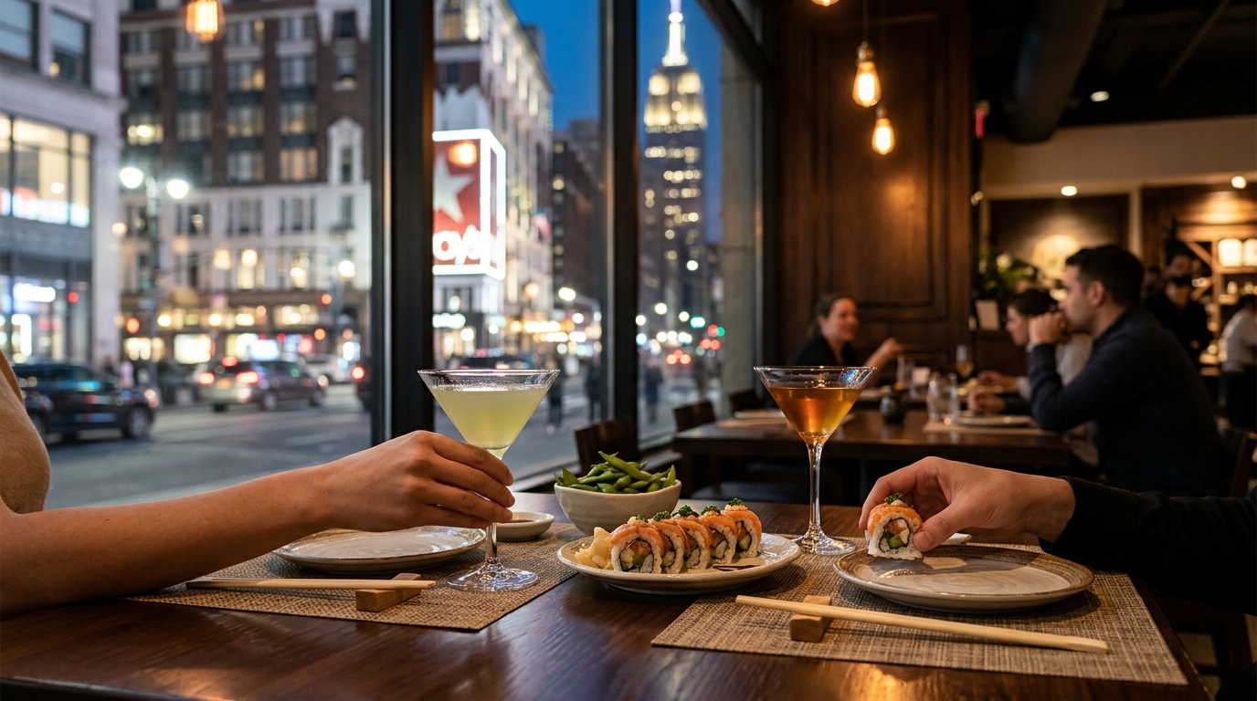 Best Sushi and Drinks Near Herald Square: Zen Ramen & Sushi