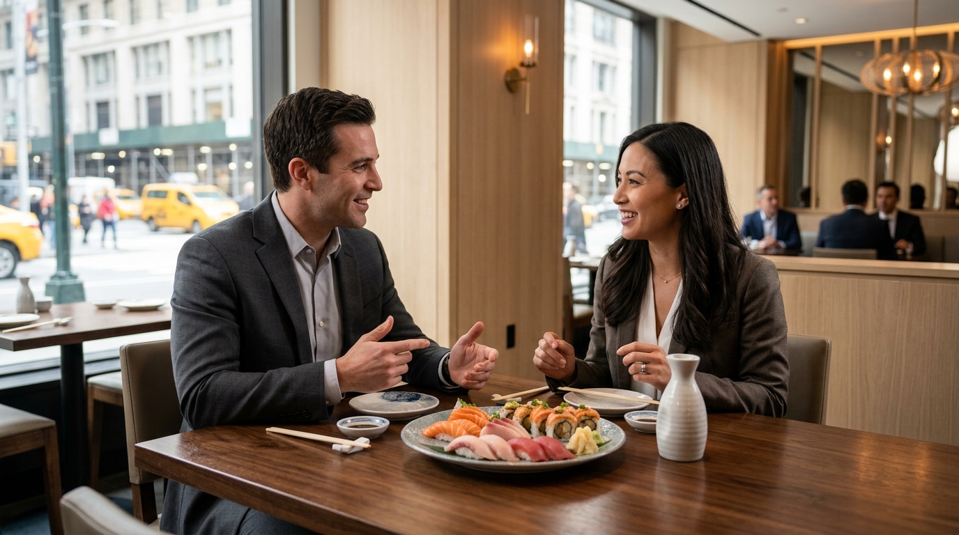 Best Sushi Business Lunch Spots in Midtown Manhattan