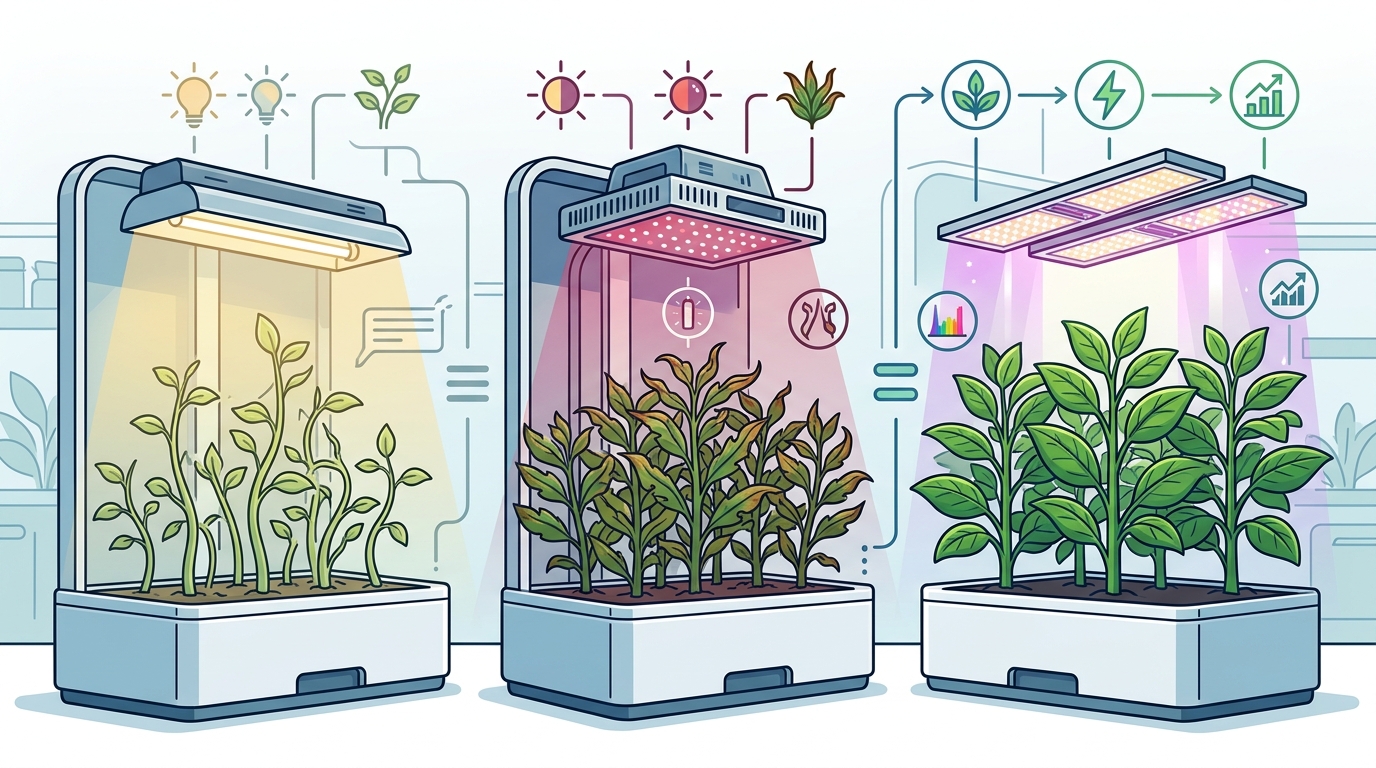 How to Choose the Right Grow Light for Indoor Gardening