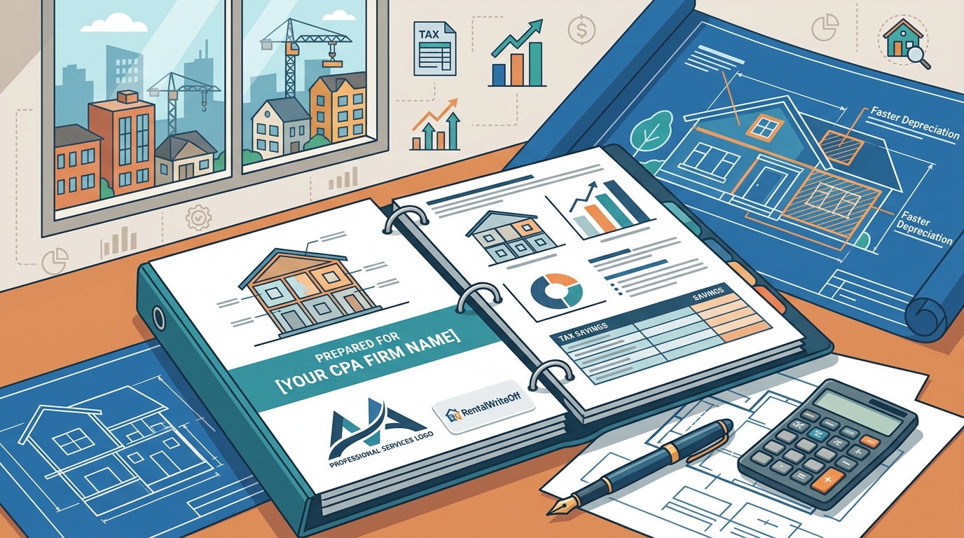 White Label Cost Segregation for CPAs: Resell Under Your Brand