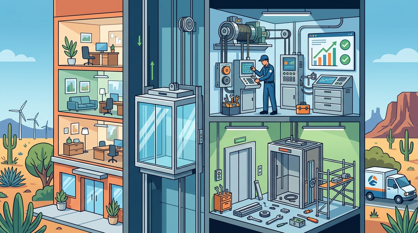 Reliable Elevator Installation & Repair in the Western Region